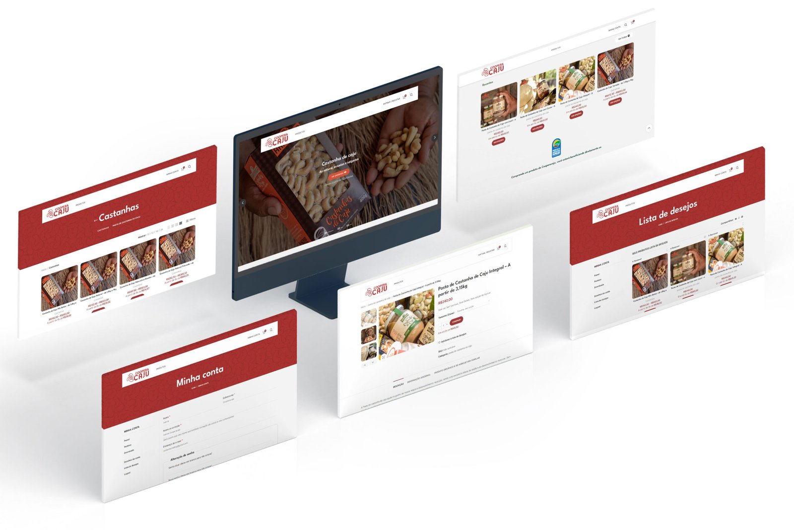 Site cooperaju e-commerce