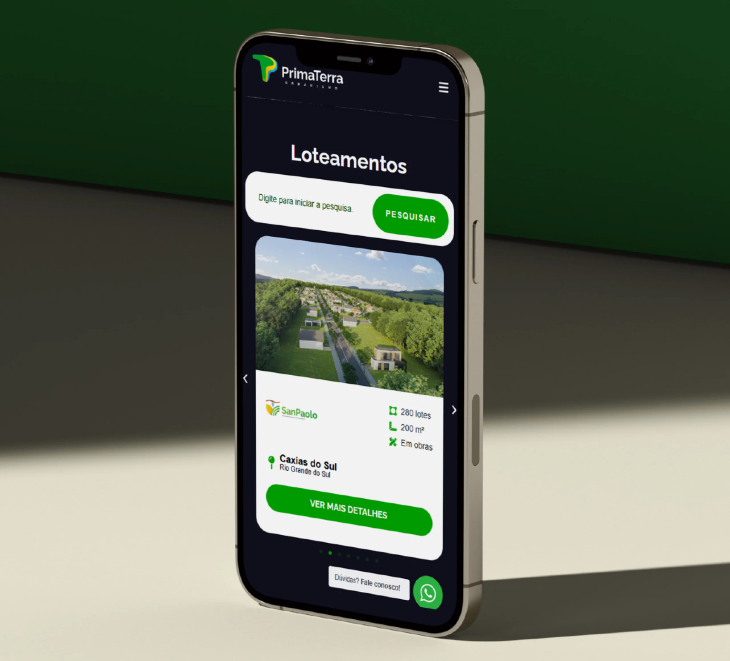 Imagem aumentada case PrimaTerra